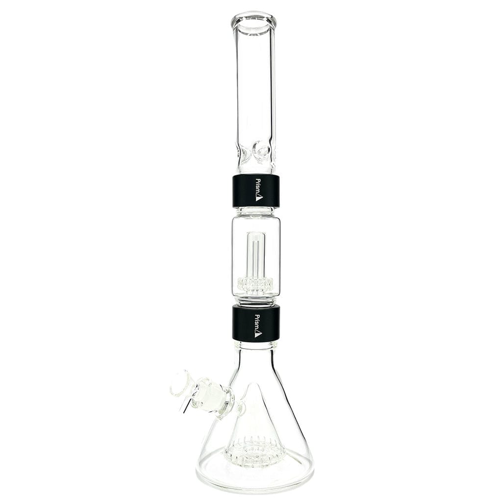 Prism Black PERCOLATED BEAKER DOUBLE STACK