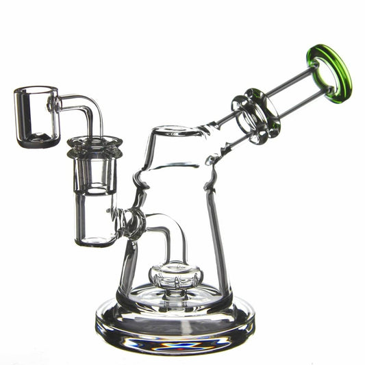Benext Generation Glass Green Cone Scope Dab Rig