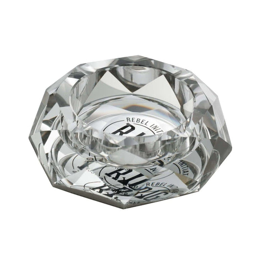 REBEL INITIATE GLASSWORKS Accessory Clear Crystal Ashtray