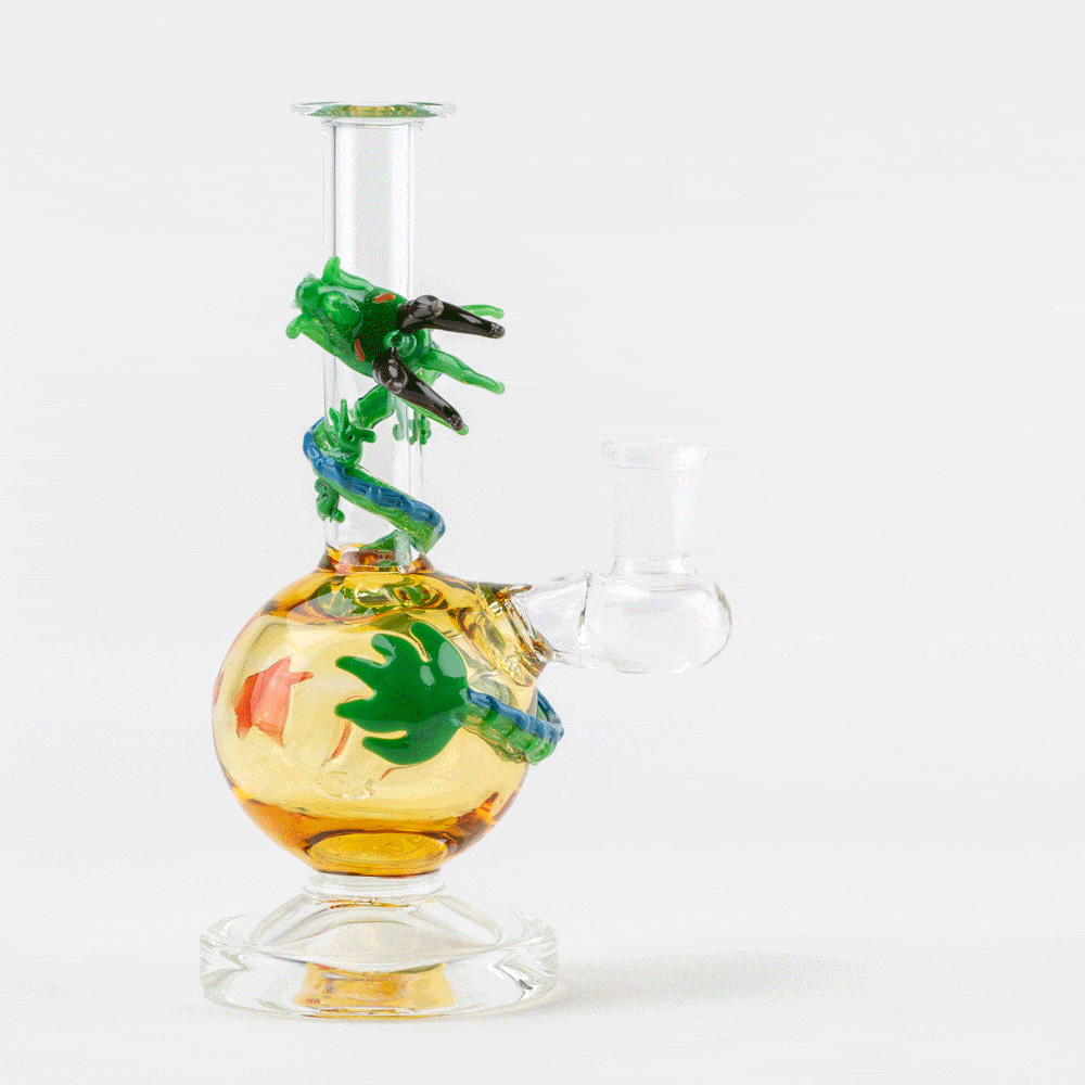 Empire Glassworks Bong Dragon Sphere Mini-Tube