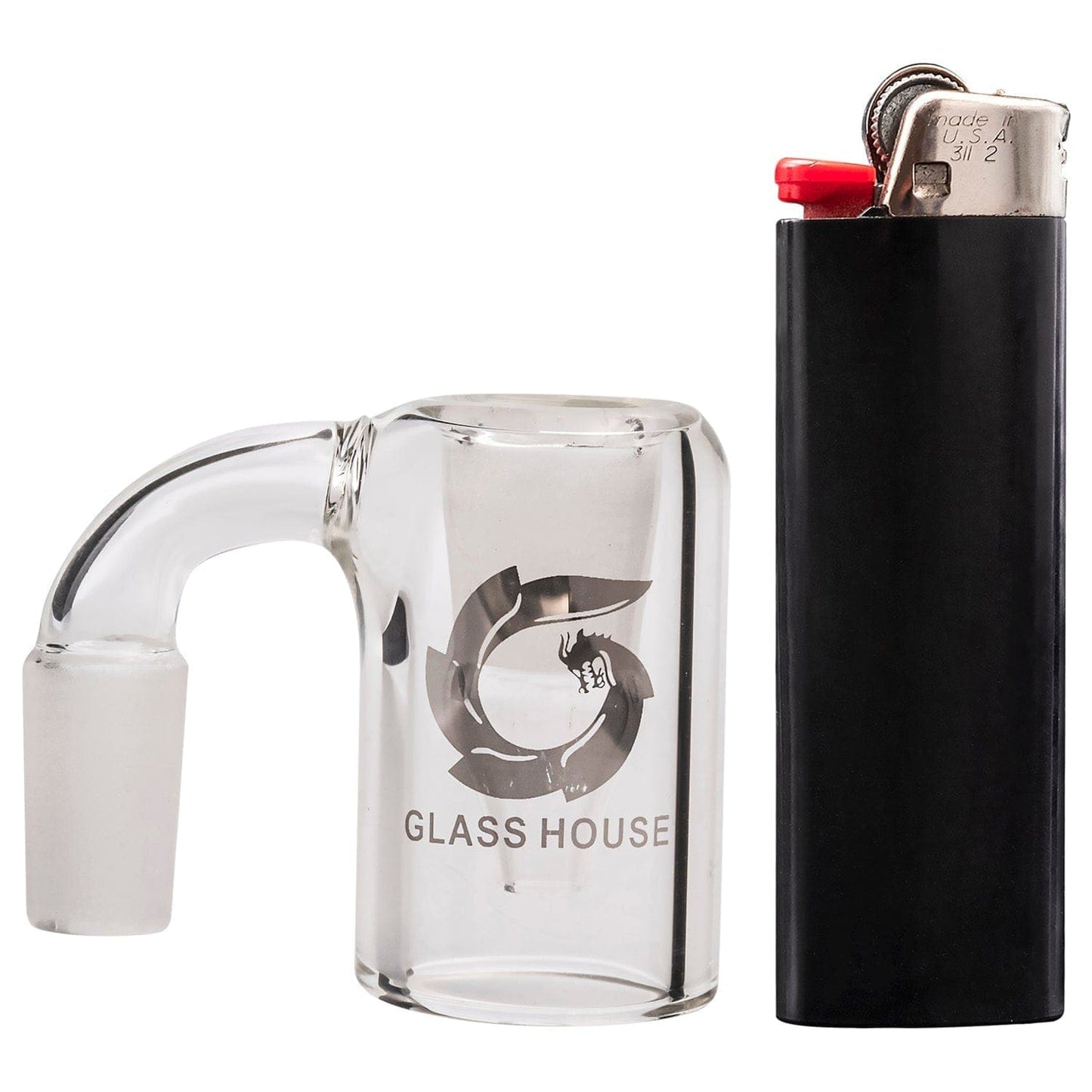 Glasshouse Smoking Accessory Glasshouse Quartz Reclaim Kit with 2x Silicone Dish