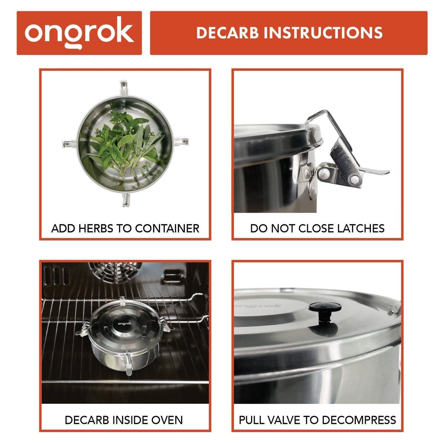 ONGROK USA Decarboxylation Kit