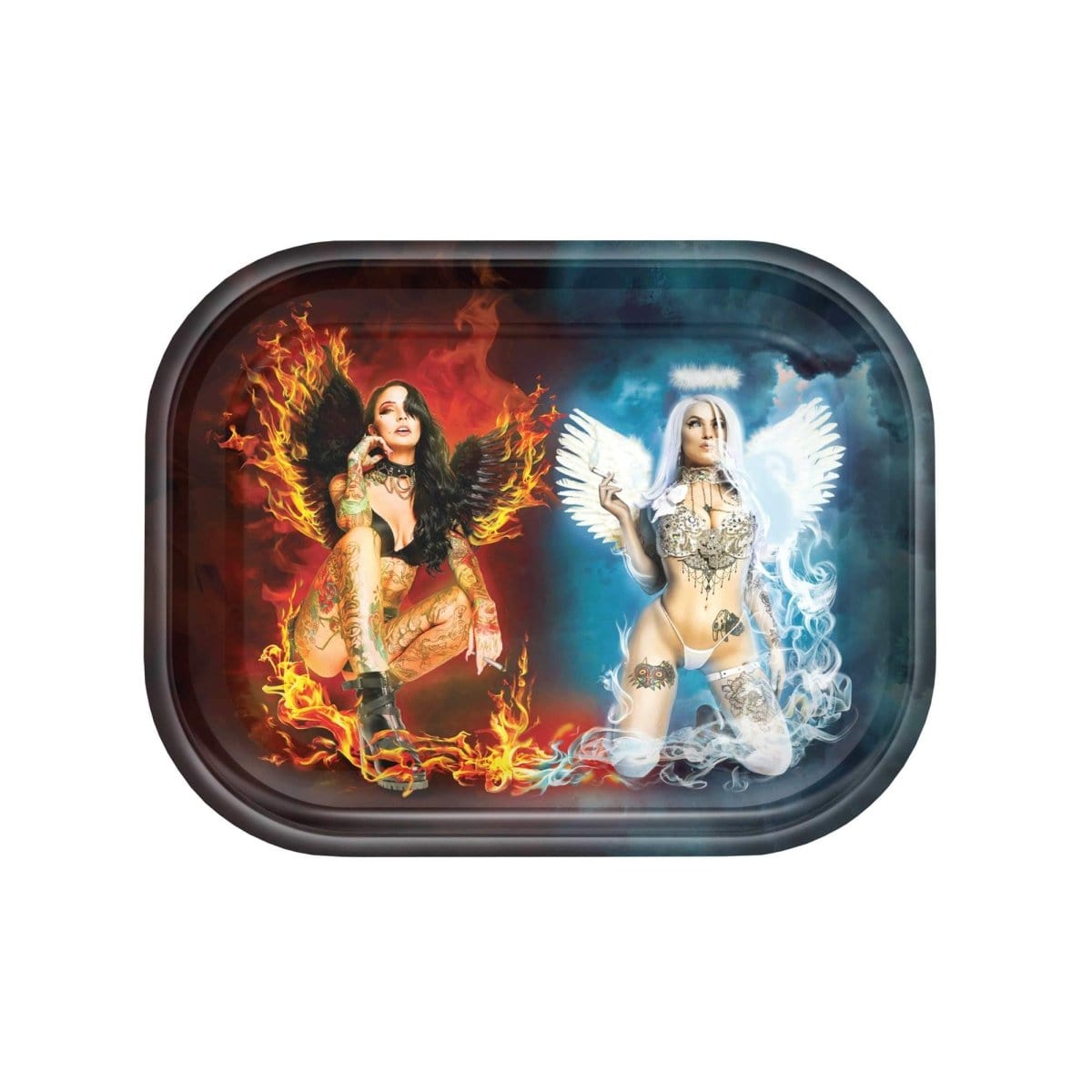V-Syndicate Accessory Small V-Syndicate Devil Vs Angel Rolling Tray