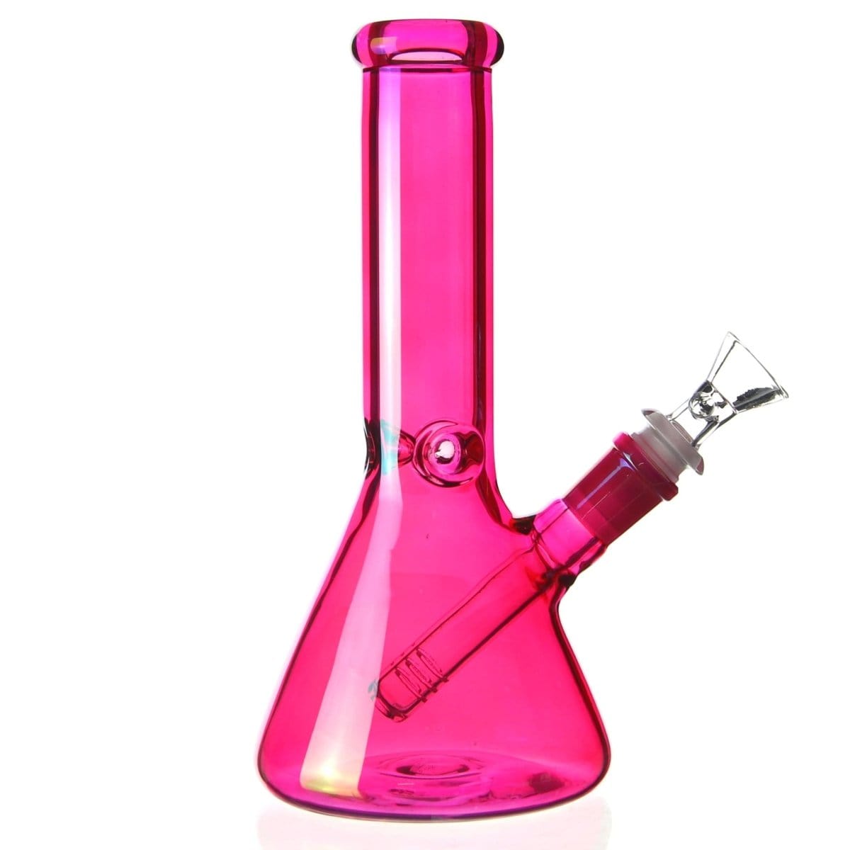 Benext Generation Glass Pink Electric Neon Beaker Bong