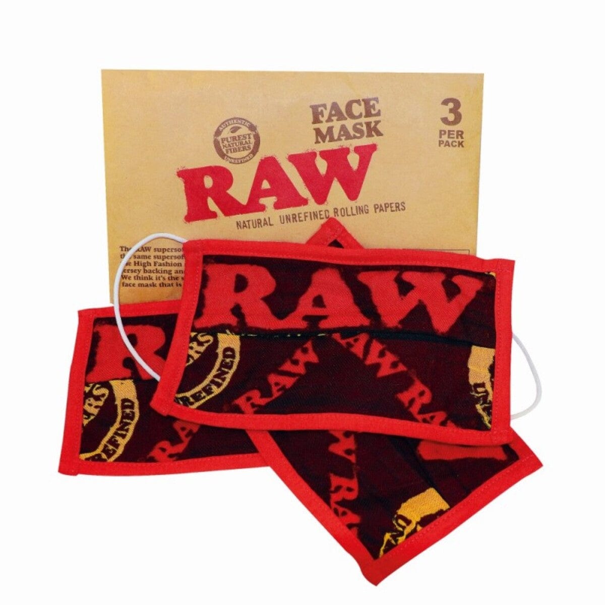 HBI Accessory RAW Face Mask 3 Pack