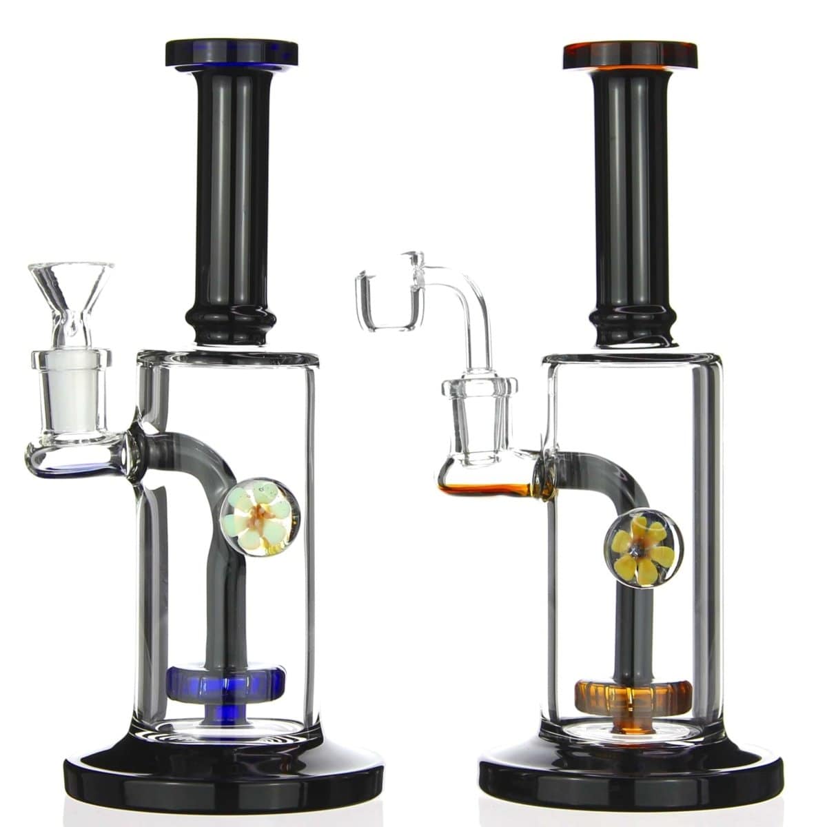 Benext Generation Glass Implosion Flower Dab Rig