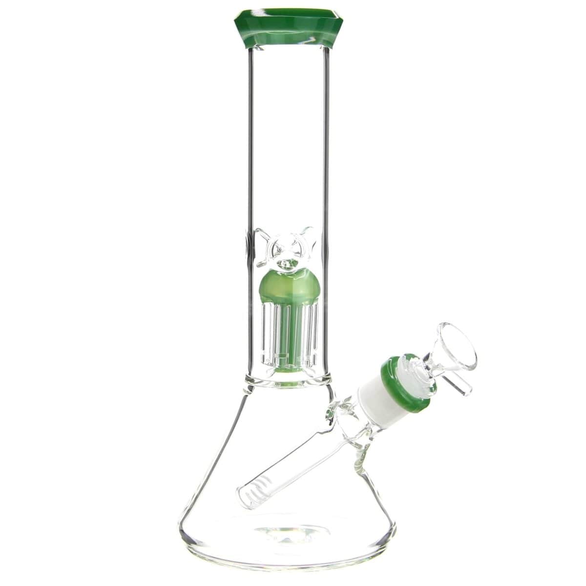 Benext Generation Glass Green Flower Vase Beaker Bong