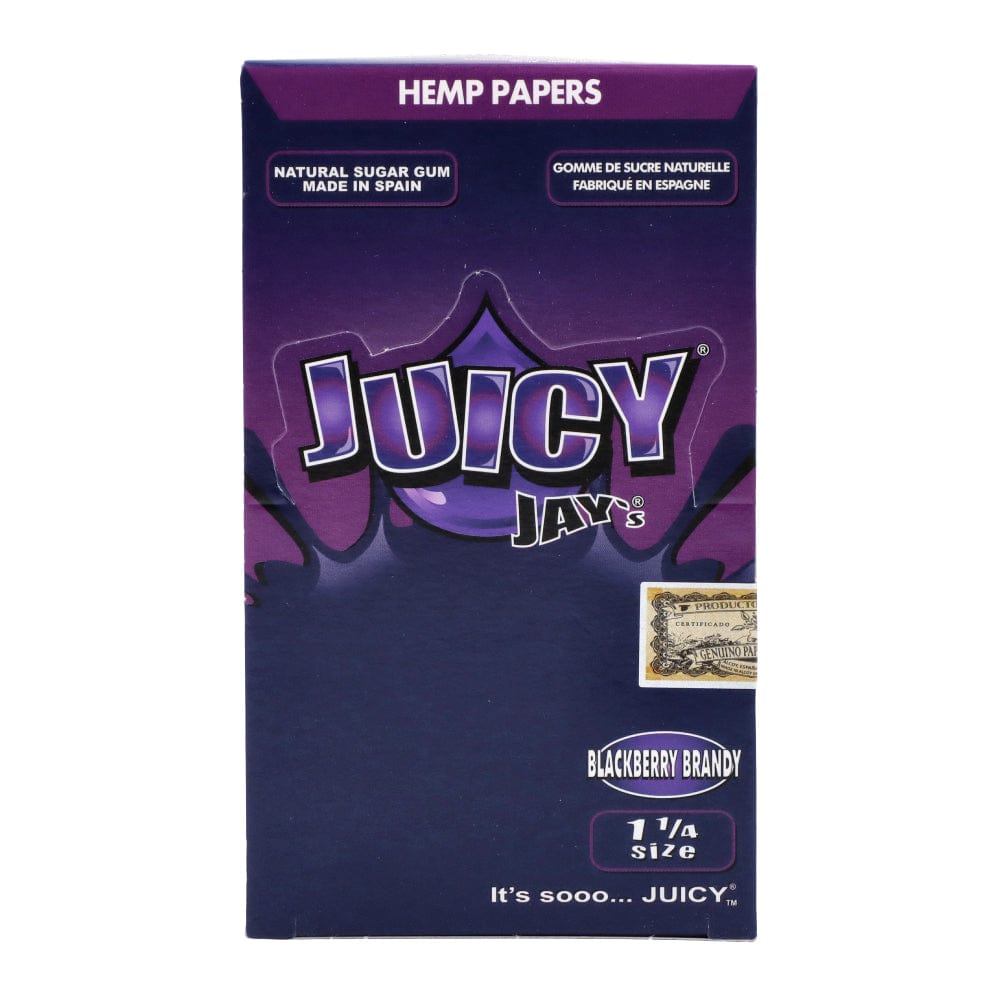 Juicy Jay Rolling Paper Blackberry King Size Flavoured Rolling Papers