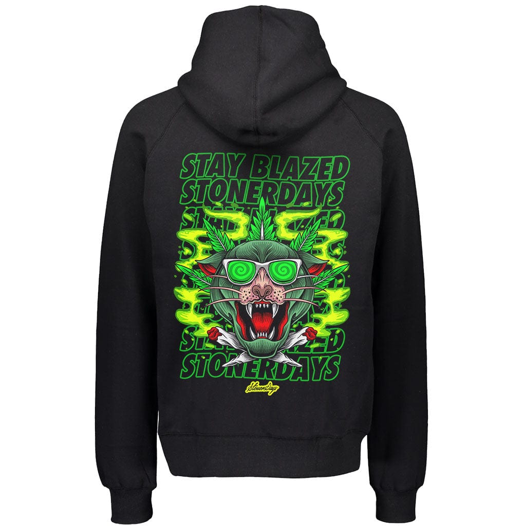 StonerDays Clothing Greenz Panther Hoodie