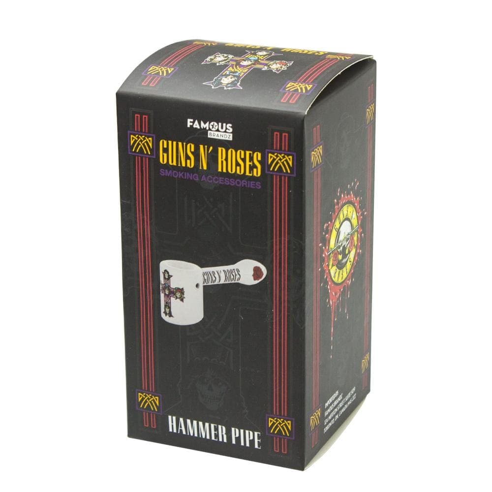 Guns N Roses Hand Pipe Cross 5" Hammer Pipe