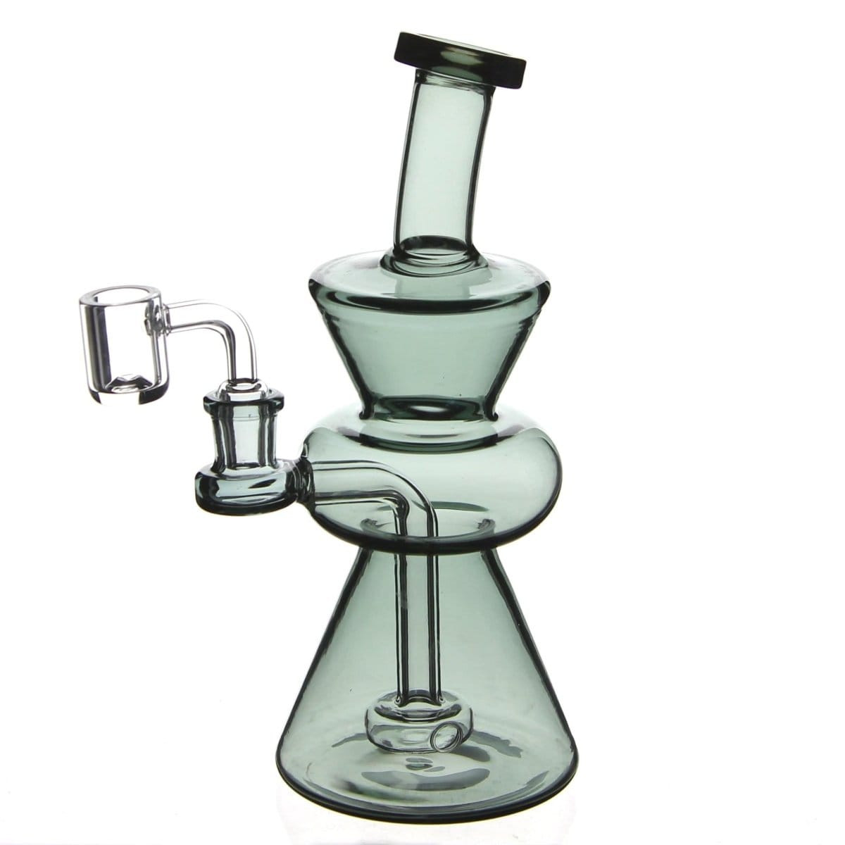 Benext Generation Glass Gray Flavor Chaser Dab Rig