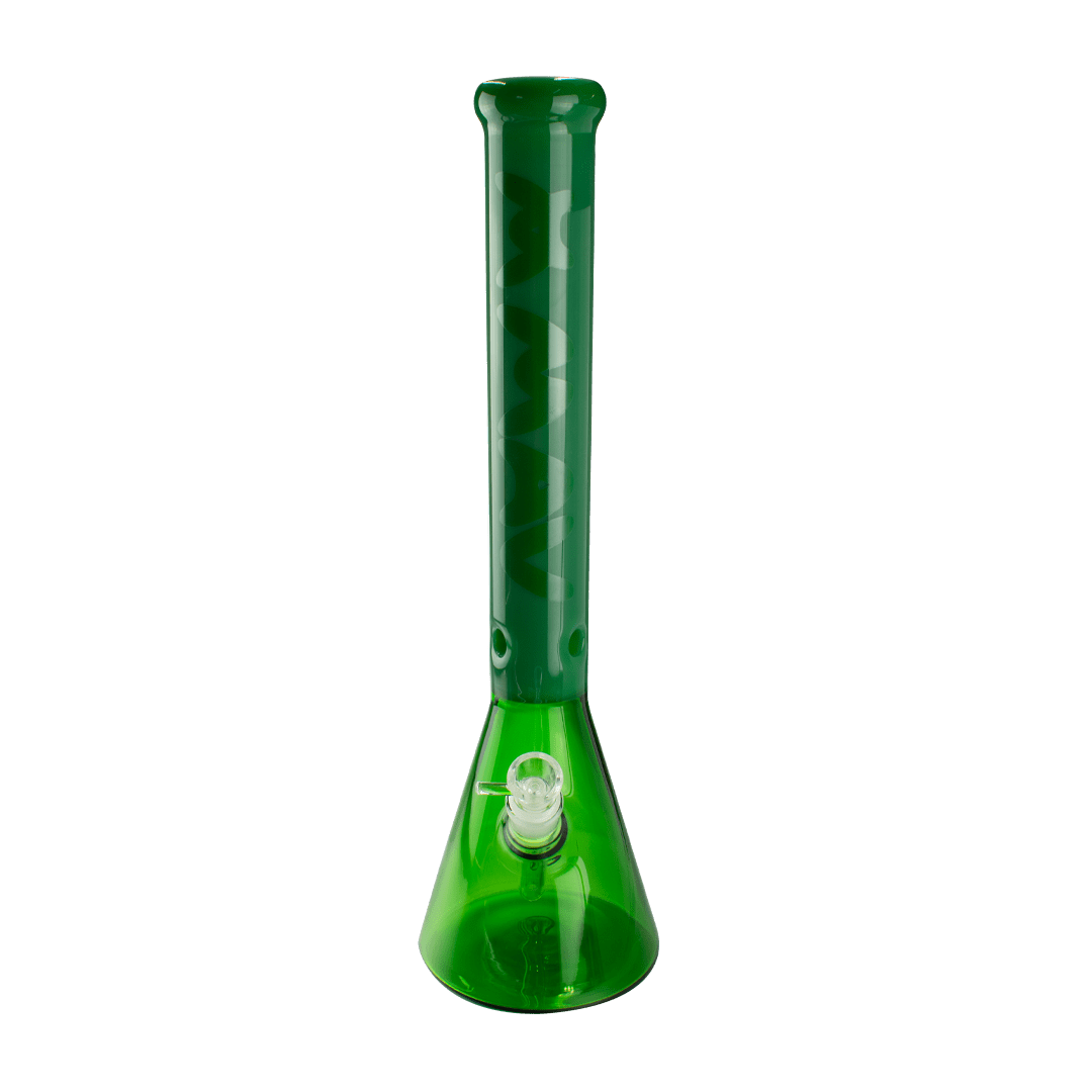 MAV Glass Bong Forest 18" Color Float Sleeve Beaker Bong