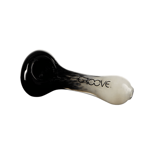Groove BlkFrost Groove Hand Pipe Frosted Top 4"