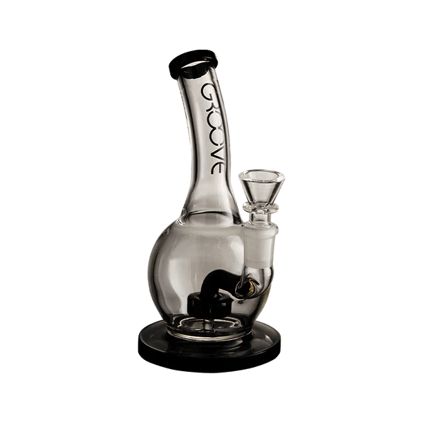 Groove Groove Bubbler Rig With Base Water Pipe 7"