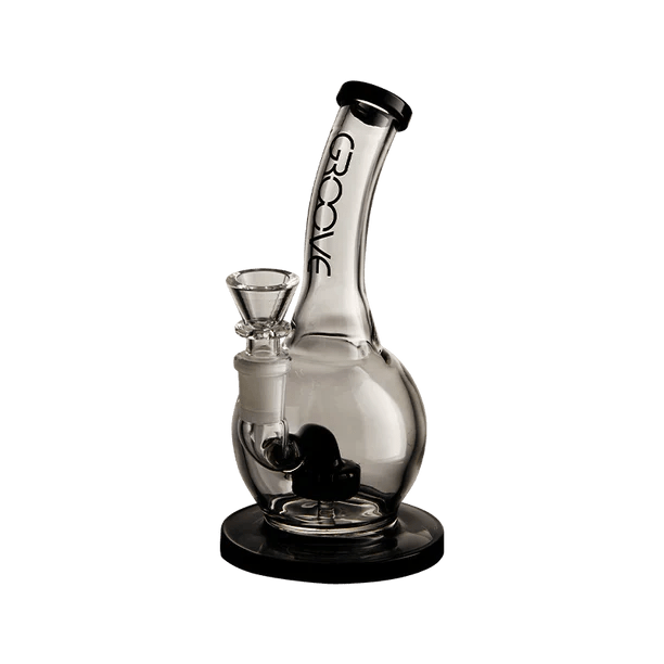 Groove Groove Bubbler Rig With Base Water Pipe 7"