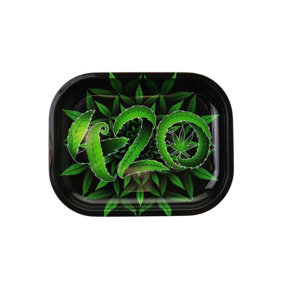 Puff Puff Pass Rolling Tray Small 420 Rolling Tray