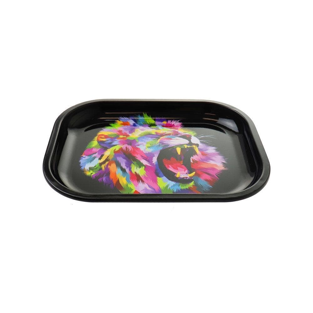 Puff Puff Pass Rolling Tray Lion Rolling Tray