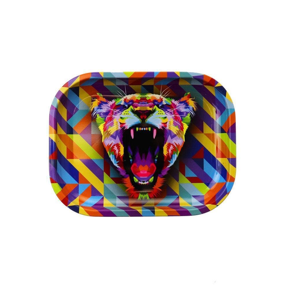 Puff Puff Pass Rolling Tray Small Lioness Rolling Tray