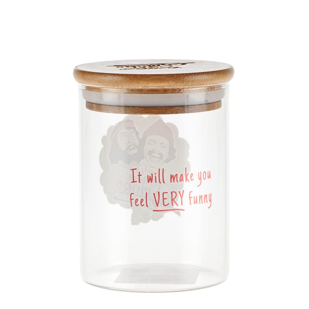 Cheech and Chong Up in Smoke Pop-Top Jar Up In Smoke 40th Anniversary Heads in the Clouds Stash Jar