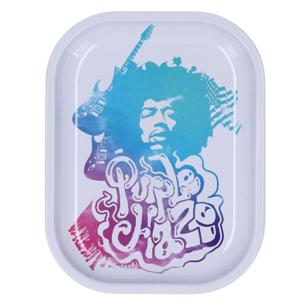 Rock Legends ROLLING TRAYS small Jimi Hendrix Purple Haze Rolling Tray