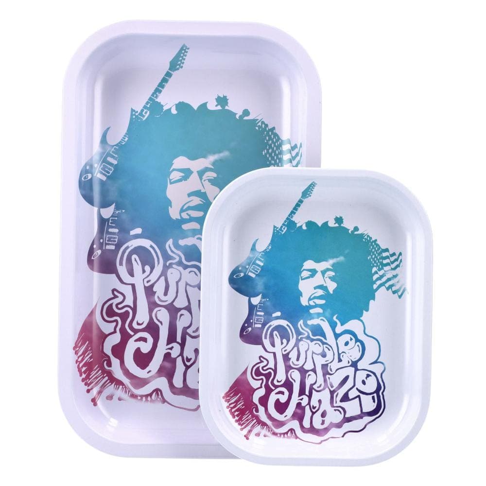 Rock Legends ROLLING TRAYS Jimi Hendrix Purple Haze Rolling Tray