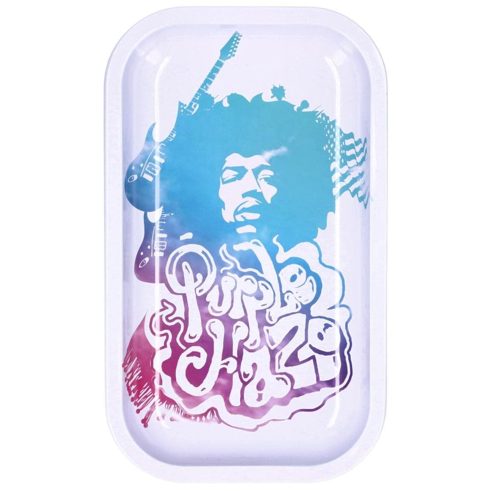 Rock Legends ROLLING TRAYS medium Jimi Hendrix Purple Haze Rolling Tray