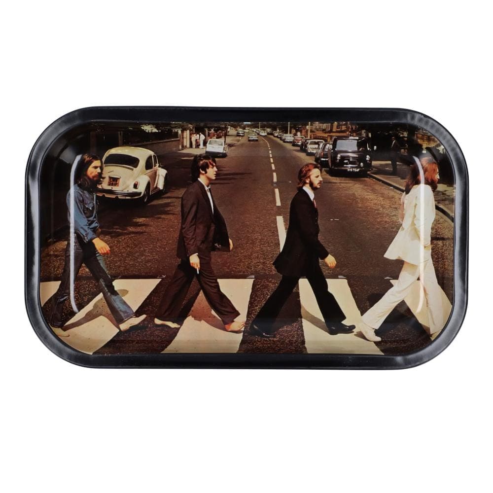 Rock Legends ROLLING TRAYS medium Fab4 Abbey Road Rolling Tray