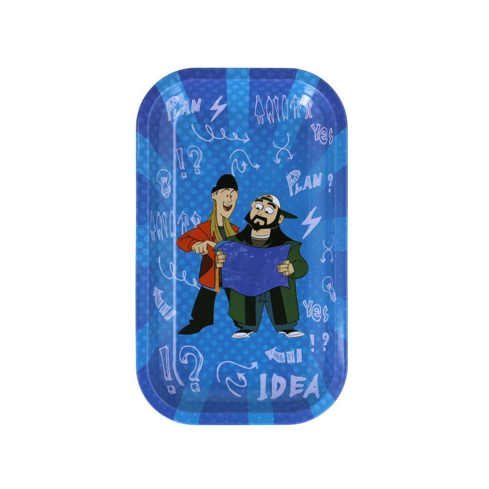 Jay and Silent Bob Rolling Tray medium Think Rolling Tray