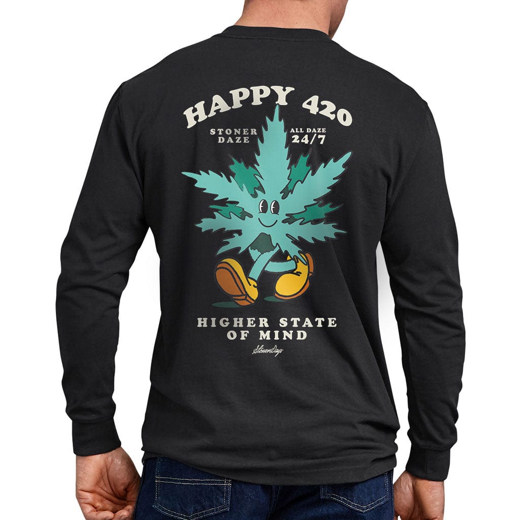 StonerDays Small Happy 420 Long Sleeve