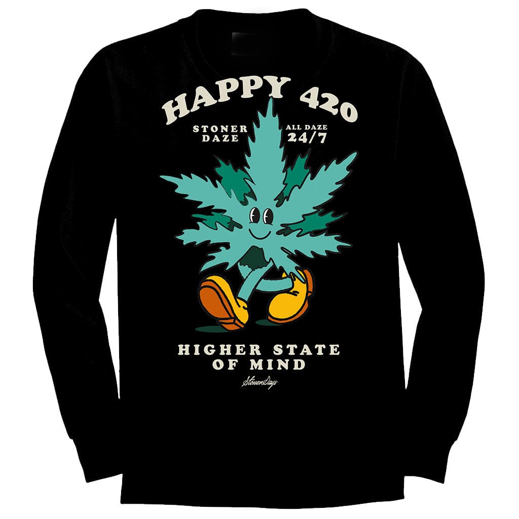 StonerDays Happy 420 Long Sleeve