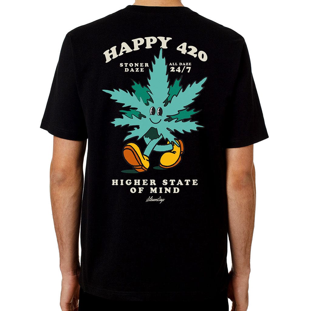 StonerDays MEN'S SHIRT Happy 420 Tee