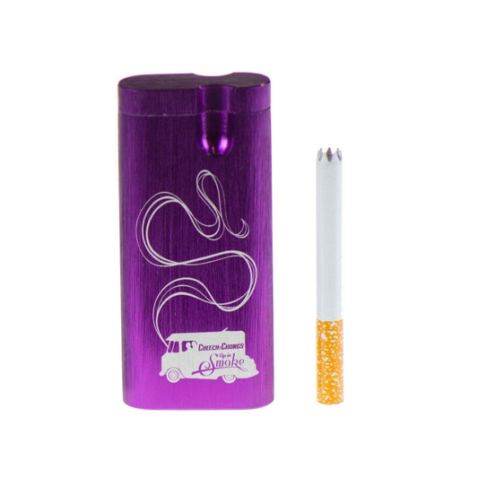 Cheech and Chong Up in Smoke Dugout Purple Famous X Dugout and One Hitter