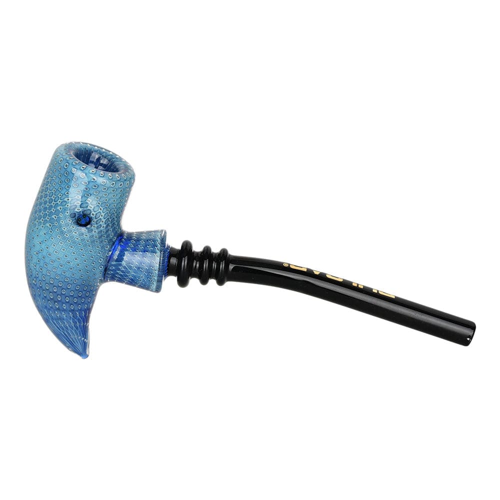 Gift Guru Blue Pulsar Bubble Matrix Hammer Hand Pipe | 6.75