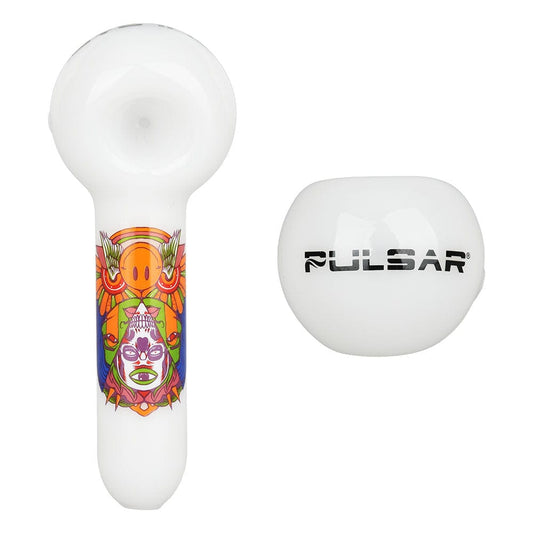 Pulsar Hand Pipe Trippin Artist Series Spoon Pipe