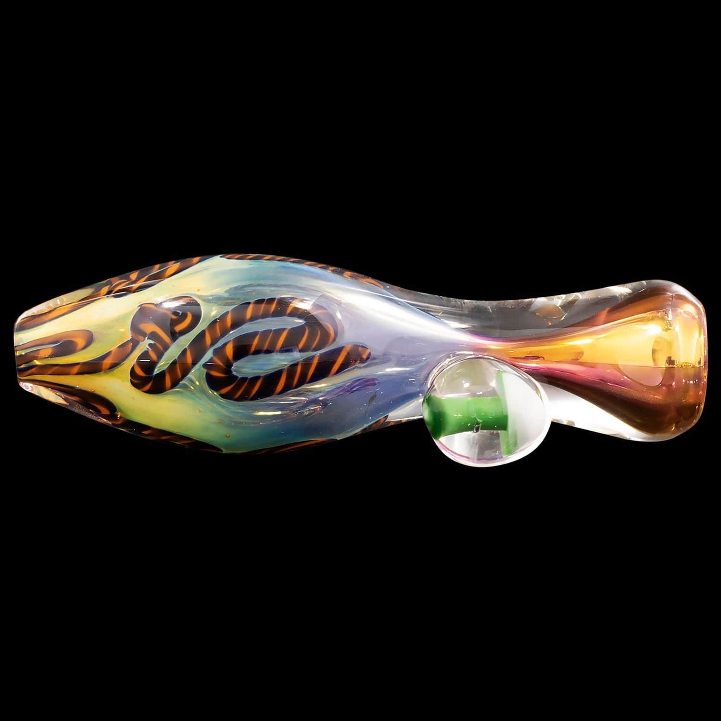 LA Pipes Hand Pipe "Fun-Guy" Glass Chillum