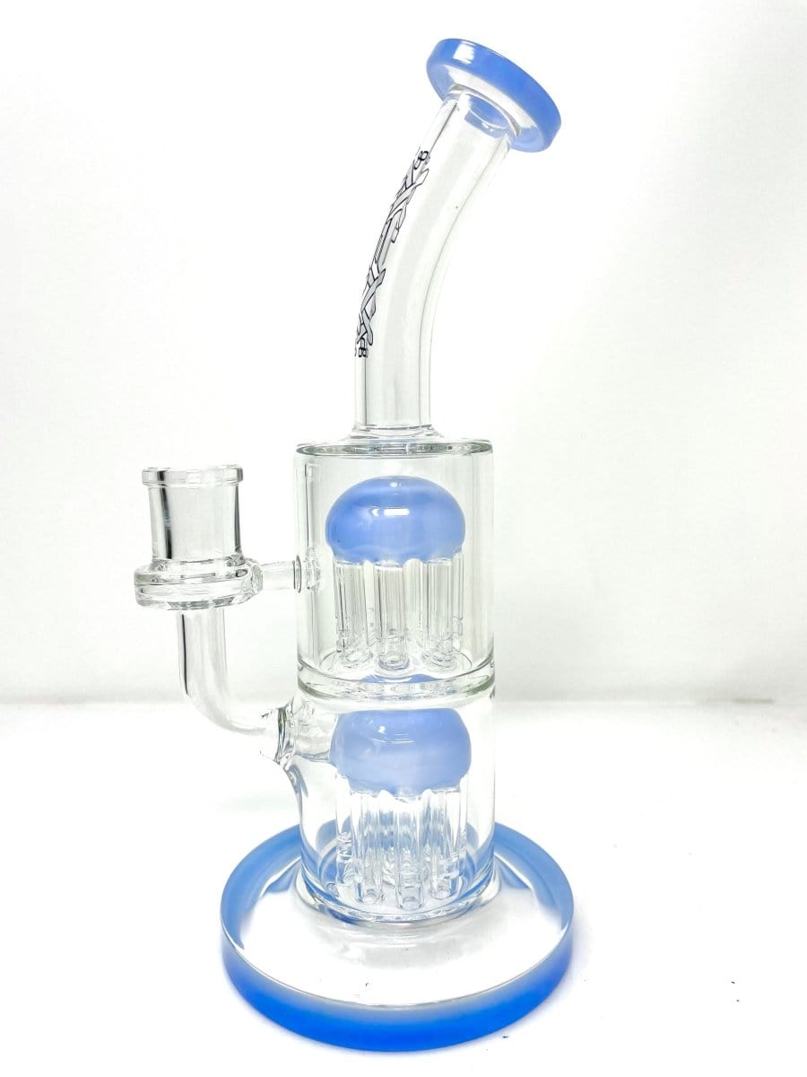 AFM Smoke Bong The Double Charge Rig - 9"