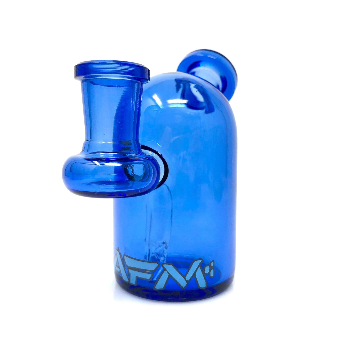 AFM Smoke Dab Rig Ink Blue 4" Bullet Mini Dab Rig + Banger