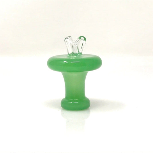 AFM Smoke Carb Cap Green AFM Double Side Spinner Airflow Cap