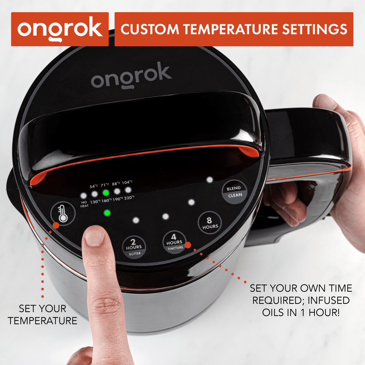 ONGROK Small / Black Small Botanical Infuser Machine and Kit