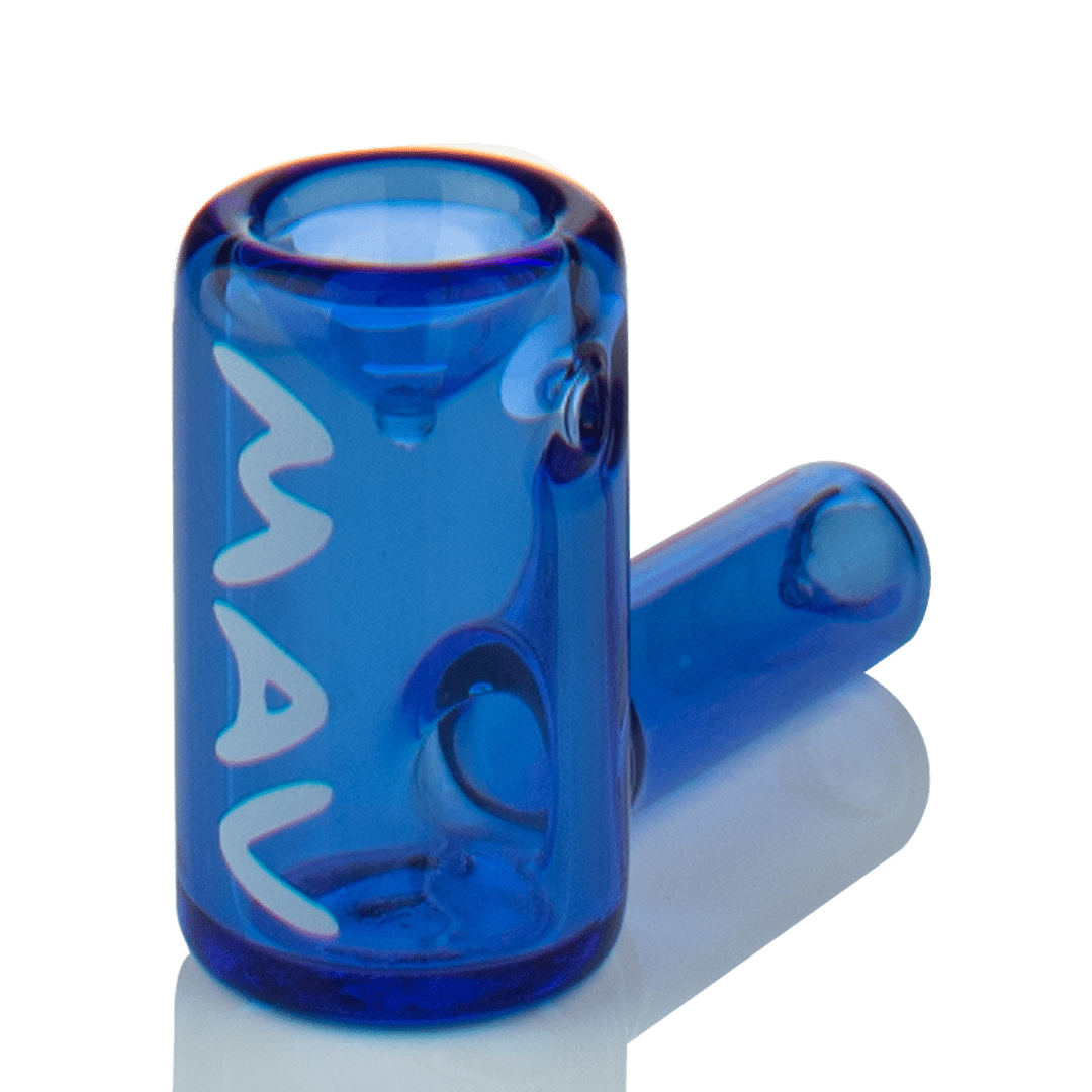 MAV Glass Hand Pipe Ink Blue 2.5