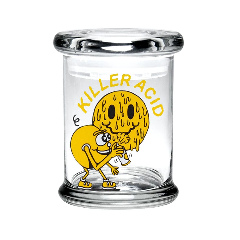 420 Science Miles Of Smiles / Medium 420 Science Pop Top Jar