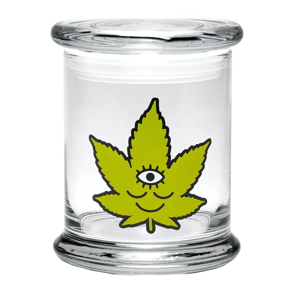 Gift Guru Toke Face / Large 420 Science Pop Top Jar JR1021LG