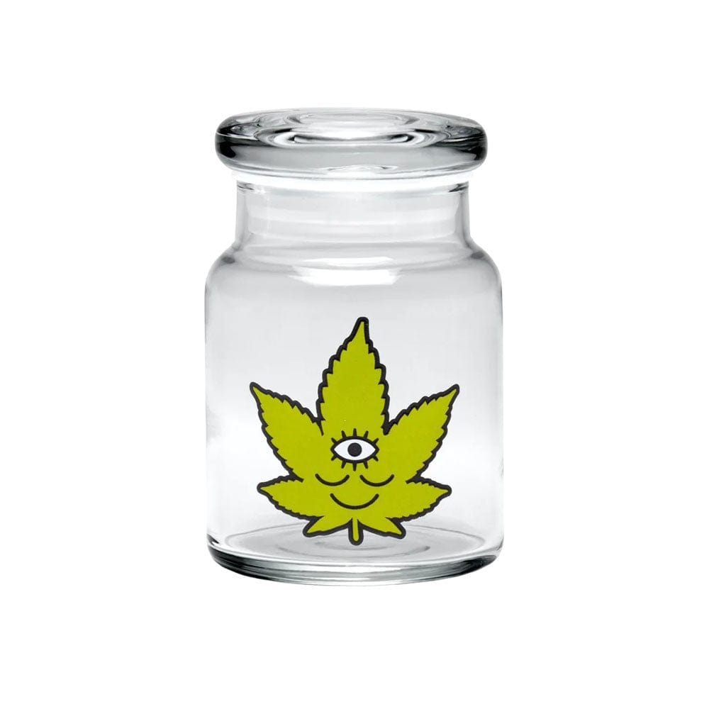 Gift Guru Toke Face / Small 420 Science Pop Top Jar JR1021SM