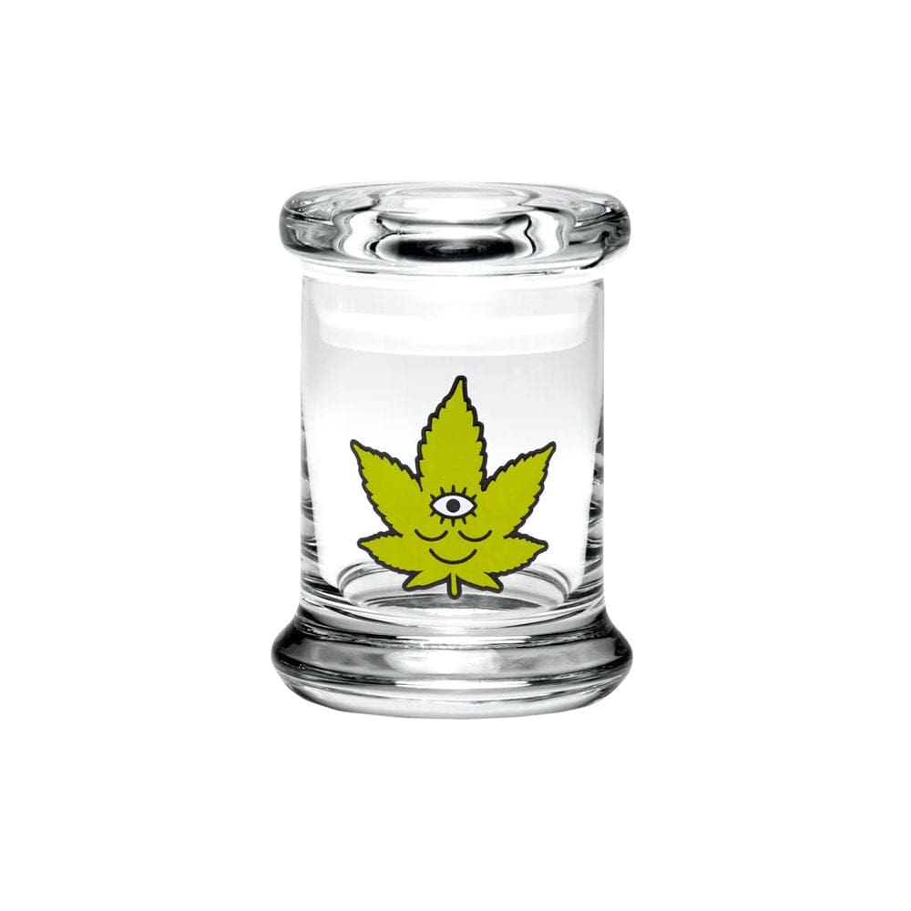 Gift Guru Toke Face / Extra Small 420 Science Pop Top Jar JR1021XS