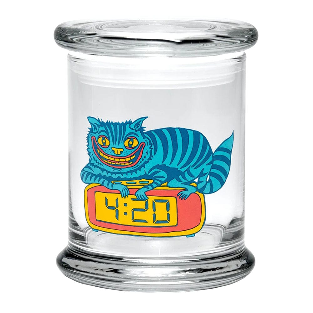 Gift Guru 420 Cat / Large 420 Science Pop Top Jar JR1022LG