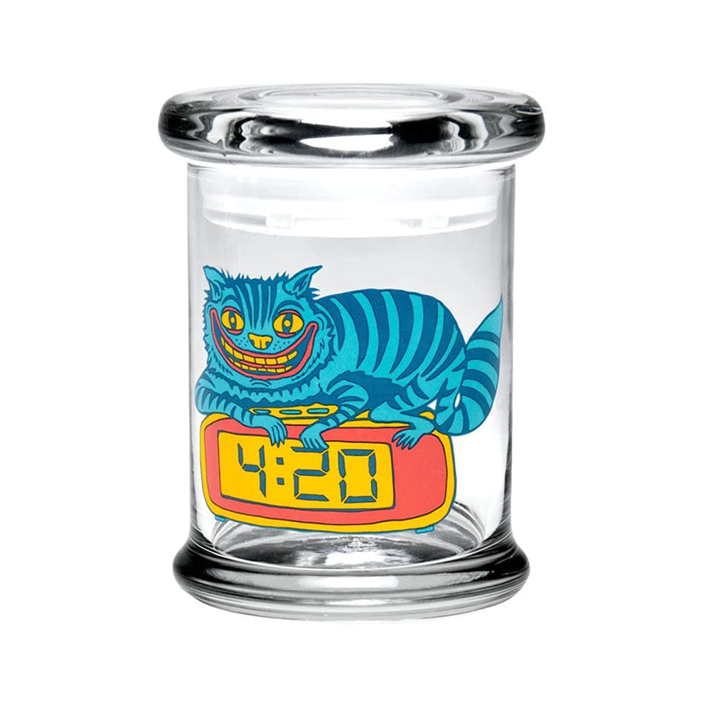 Gift Guru 420 Cat / Medium 420 Science Pop Top Jar JR1022MD
