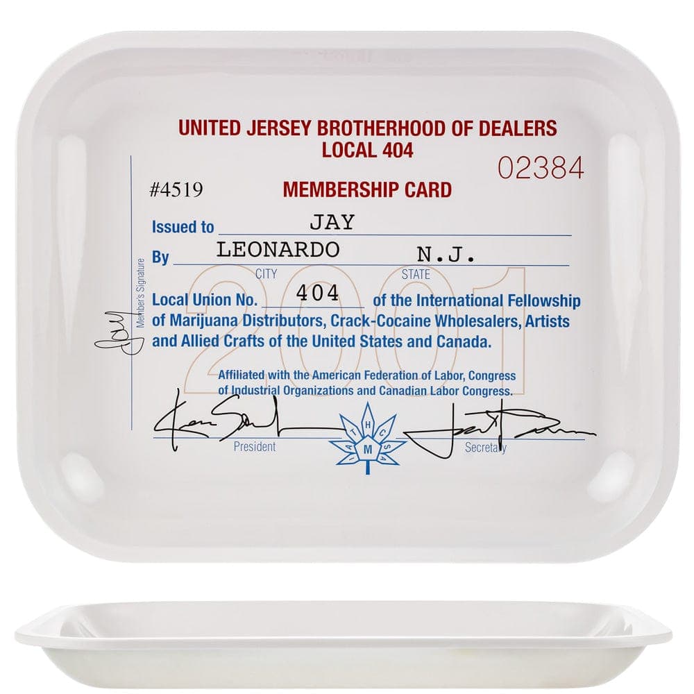 Jay and Silent Bob Rolling Tray Large Membership Card Rolling Tray