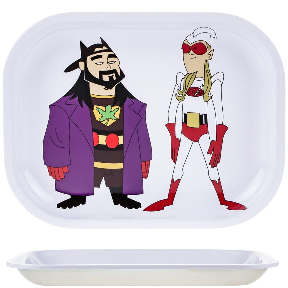 Jay and Silent Bob Rolling Tray Small Bluntman & Chronic Rolling Tray