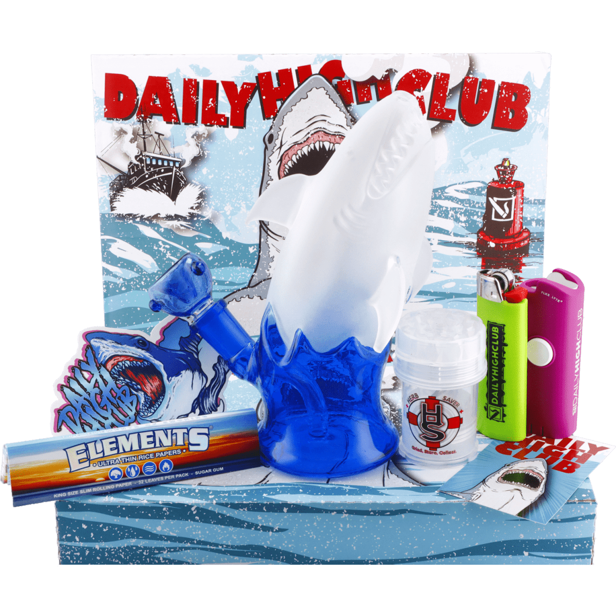 Daily High Club subscription box "Shark Attack" Smoking
