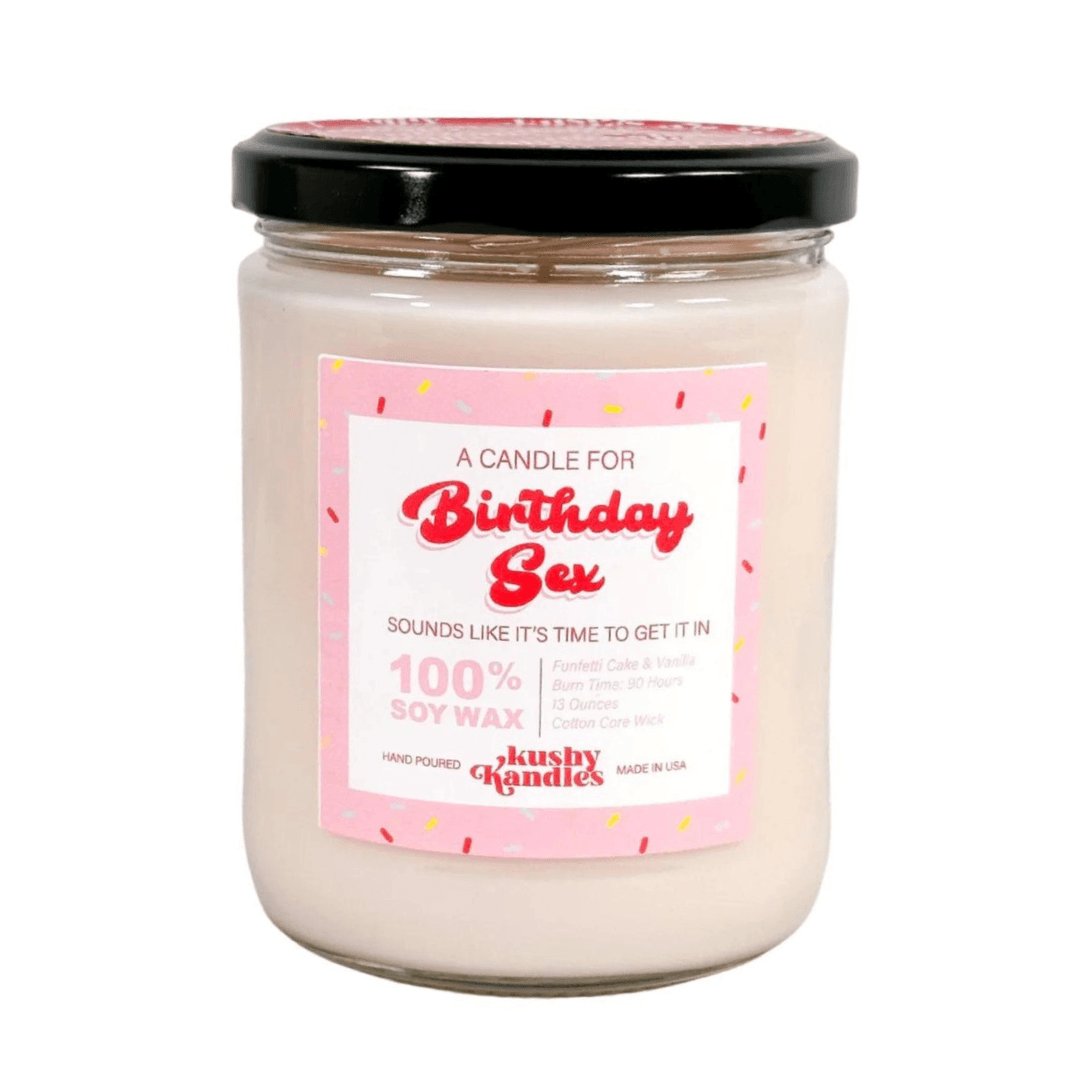 KushKards Candles Birthday Sex Kushy Candle